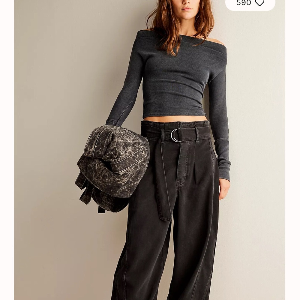 We The Free The Amsterdam High-Rise Barrel Jeans